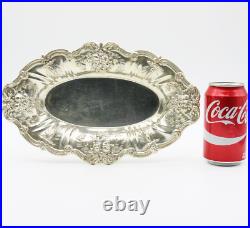 Outstanding REED & BARTON Francis 1 STERLING SILVER Oval Bread TRAY X568