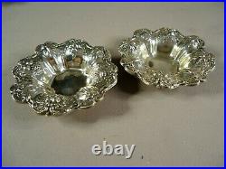 Pair Almost Mint Reed & Barton Sterling Silver FRANCIS I Nut Dishes, 99.8g