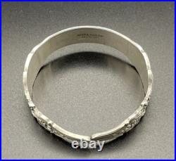 Pair Francis 1st Reed & Barton Sterling Silver Napkin Rings No Monograms