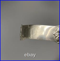 Pair Francis 1st Reed & Barton Sterling Silver Napkin Rings No Monograms