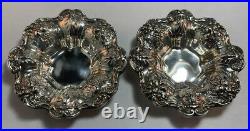 Pair Of Reed & Barton Francis 1st Sterling Silver Nut Dishes No Monogram