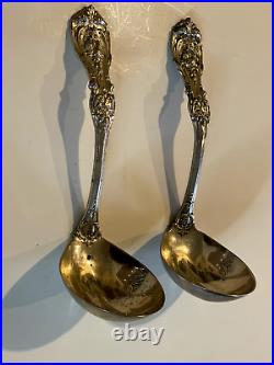 Pair Of Reed & Barton Francis I Serving Ladles Sterling Silver