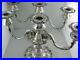 Pair Sterling Silver REED & BARTON 3 light Candelabras FRANCIS I