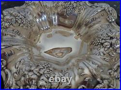 Perfect Old Reed & Barton Francis I 8 Plate Dish X569 Sterling Silver Flatware