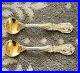 R & B Francis 1 Sterling Master Salt Spoons withGW Bowls, Set of 2