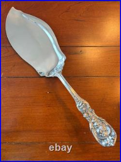 RARE 12 REED BARTON FRANCIS I ICE CREAM SLICER SERVER STERLING SILVER 1st FISH