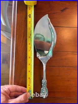 RARE 12 REED BARTON FRANCIS I ICE CREAM SLICER SERVER STERLING SILVER 1st FISH