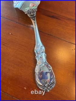 RARE 12 REED BARTON FRANCIS I ICE CREAM SLICER SERVER STERLING SILVER 1st FISH