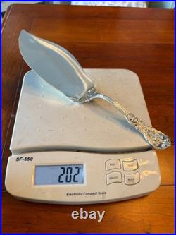 RARE 12 REED BARTON FRANCIS I ICE CREAM SLICER SERVER STERLING SILVER 1st FISH
