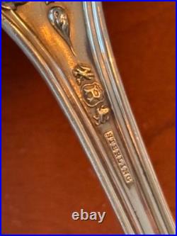 RARE 12 REED & BARTON FRANCIS I SOUP PUNCH SERVING LADLE STERLING SILVER I 1st