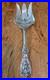 RARE Francis I Reed & Barton Sterling Pierced Salad Serving Fork 9 1/2 Old Mark