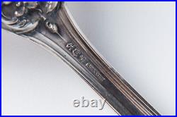 RARE Francis I Reed & Barton Sterling Pierced Salad Serving Fork 9 1/2 Old Mark