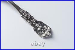 RARE Francis I Reed & Barton Sterling Pierced Salad Serving Fork 9 1/2 Old Mark