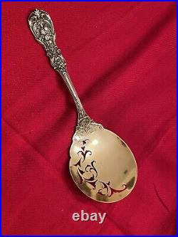 RARE REED AND BARTON FRANCIS 1st STERLING TOMATO SERVER LARGE 9 ¼ LONG PAT. 190