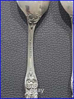 REED AND BARTON Francis I Sterling Silver 5 O'Clock Spoons Set Of 4 No Monograms