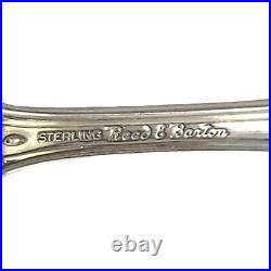 REED & BARTON FRANCIS 1ST STERLING 6 1/4 SALAD/DESSERT FORKS Set Of 8 324gr