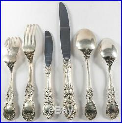 REED & BARTON FRANCIS 1ST STERLING SILVER FLATWARE set 6 PIECES for 8