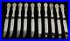 REED & BARTON FRANCIS 1st STERLING SILVER (10) 8 7/8 LUNCH KNIVES