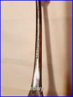 REED & BARTON FRANCIS 4 LARGE STERLING SILVER SOUP LADLE 11 1800's