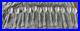 REED & BARTON FRANCIS I 12 ICE CREAM FORK/SPOON STERLING SILVER 5 3/4 No Mono