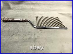 REED & BARTON FRANCIS I 1st STERLING SILVER HANDLE ANGEL FOOD CAKE FORK KNIFE