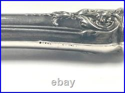 REED & BARTON FRANCIS I 1st STERLING SILVER HANDLE ANGEL FOOD CAKE FORK KNIFE