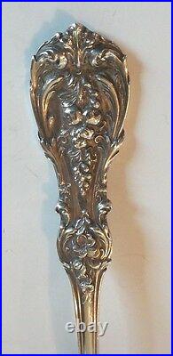 REED & BARTON FRANCIS I LARGE 8.5 VEGETABLE SERVING SPOON, OLD MARK, 95 grams