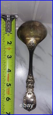 REED & BARTON FRANCIS I STERLING SILVER 6 1/2 GRAVY LADLE Approx 79.16g Silver