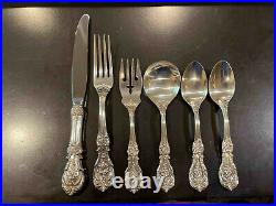 REED & BARTON FRANCIS I STERLING SILVER 71+ FLATWARE SET For 12 Plus Extras