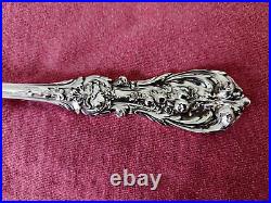 REED & BARTON FRANCIS I STERLING STUFFING SPOON with BUTTON 14 No Monogram