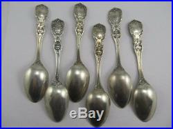REED & BARTON FRANCIS I STERLING TEASPOONS OLD MARK GROUP 6 XLNT COND 1 With MONO