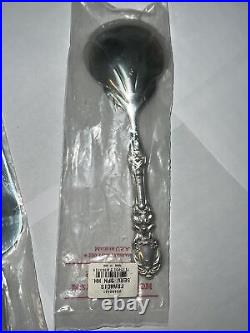 REED & BARTON FRANCIS I Sterling Handle SERVING SPOON & PIE SERVER New Sealed