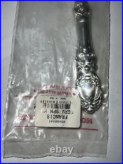 REED & BARTON FRANCIS I Sterling Handle SERVING SPOON & PIE SERVER New Sealed