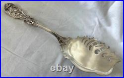 REED & BARTON FRANCIS I Sterling Silver Anniversary PASTA/SPAGHETTI SERVER