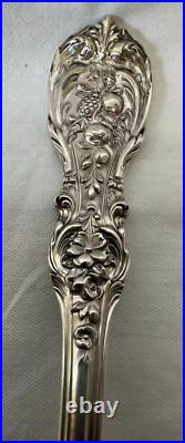 REED & BARTON FRANCIS I Sterling Silver Anniversary PASTA/SPAGHETTI SERVER