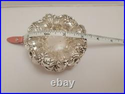 REED & BARTON FRANCIS I x569 STERLING NUT BONE BUTTER DISHES 3 1/4 X 3/4 Lot 5