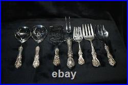 REED & BARTON FRANCIS THE 1ST 70pc. Sterling Silver Flatware Set