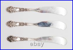 REED & BARTON Francis 1st Sterling Silver Butter Knives 5.9 Clean