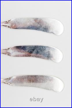 REED & BARTON Francis 1st Sterling Silver Butter Knives 5.9 Clean