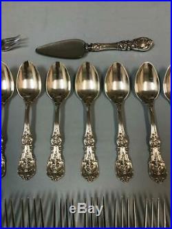 REED & BARTON Francis I 103pc Sterling Silver Flatware Set Service for 12 Extras
