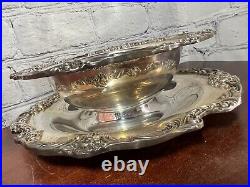 REED & BARTON KING FRANCIS SILVERPLATE #1691 SAUCE BOAT Gravy Replacement Piece