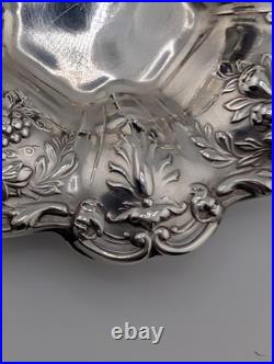 REED & BARTON STERLING Francis I Ornate Shallow Bowl Dish Set of 2 X569 X276