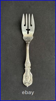 REED & BARTON STERLING SILVER FRANCIS I 6-1/8 SALAD FORK NEW MARK NO MONO Qty