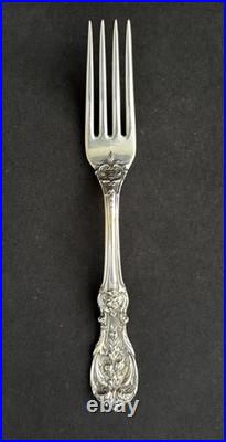 REED & BARTON STERLING SILVER FRANCIS I 7-1/4 DINNER FORK OLD MARK NO MONO Qty