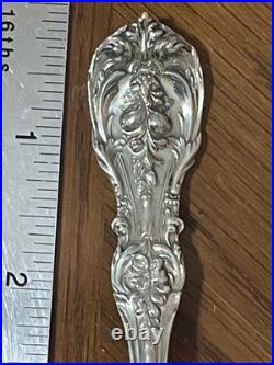 REED & BARTON STERLING SILVER FRANCIS I SALAD FORK 37g