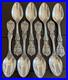 REED & BARTON STERLING TEASPOONS Set Of 8 FRANCIS 1ST PATTERN