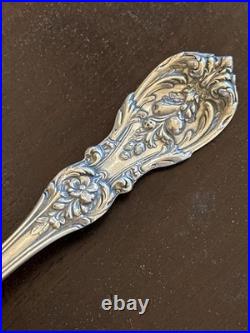 REED & BARTON STERLING TEASPOONS Set Of 8 FRANCIS 1ST PATTERN