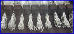REED & BARTON Sterling Silver 61 Pc. Flatware Set FRANCIS I Setting for 12