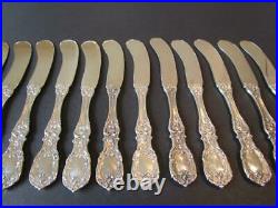 Rare Old Mark Pat-date Reed Barton Francis I Sterling Flatware 12 Butter Knives