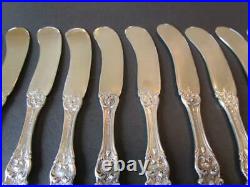 Rare Old Mark Pat-date Reed Barton Francis I Sterling Flatware 12 Butter Knives